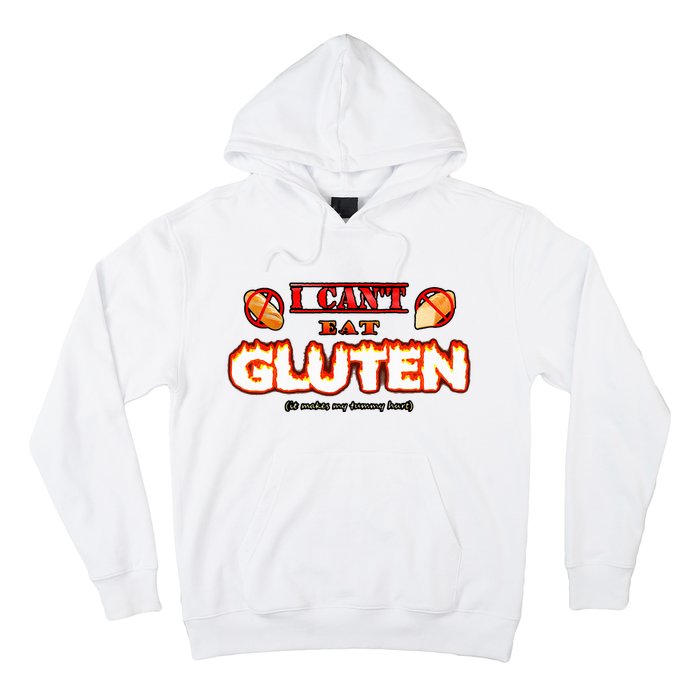 I CanT Eat Gluten It Makes My Tummy Hurt Hoodie