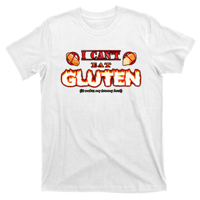 I CanT Eat Gluten It Makes My Tummy Hurt T-Shirt