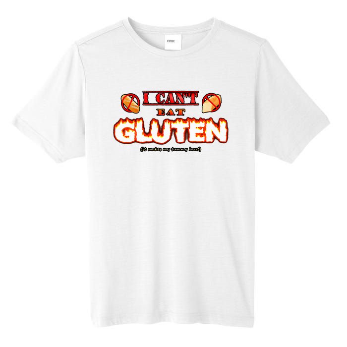 I CanT Eat Gluten It Makes My Tummy Hurt Tall Fusion ChromaSoft Performance T-Shirt