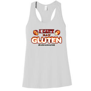 I CanT Eat Gluten It Makes My Tummy Hurt Women's Racerback Tank