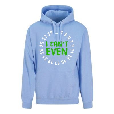 I Can't Even Funny Math Nerd Science Student Math Unisex Surf Hoodie