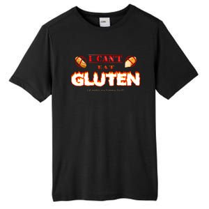 I Cant Eat Gluten It Makes My Tummy Hurt Tall Fusion ChromaSoft Performance T-Shirt