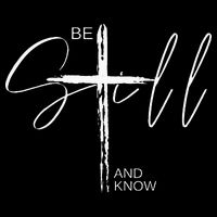 Inspirational Christian Easter Be Still And Know Impact Tech Backpack