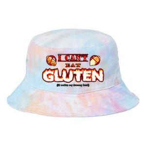 I CanT Eat Gluten It Makes My Tummy Hurt Tie Dye Newport Bucket Hat