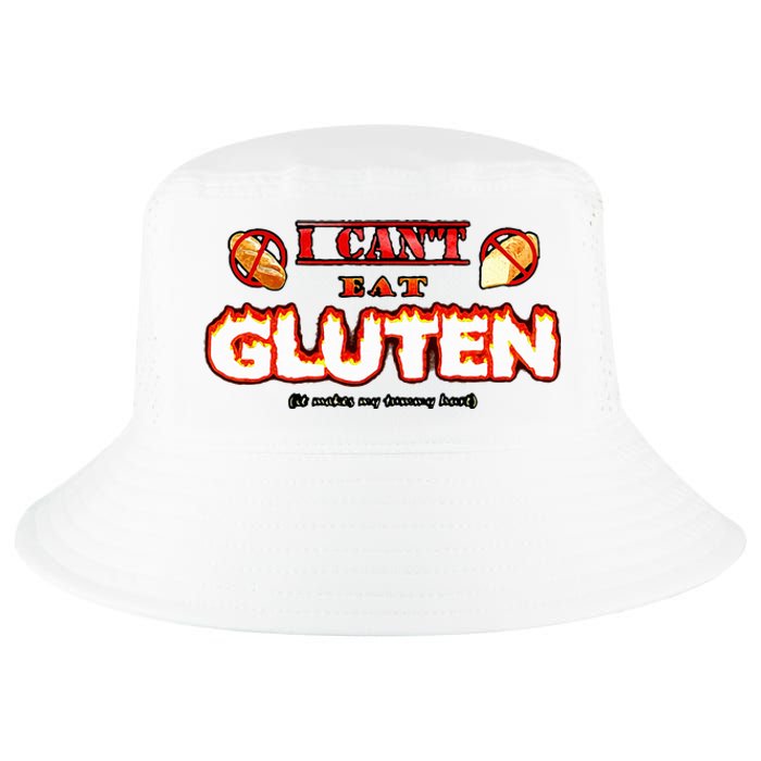 I CanT Eat Gluten It Makes My Tummy Hurt Cool Comfort Performance Bucket Hat