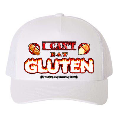 I CanT Eat Gluten It Makes My Tummy Hurt Yupoong Adult 5-Panel Trucker Hat