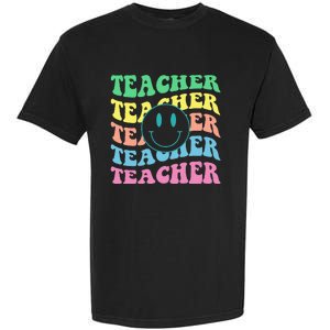 Inspirational Colorful Elementary School Retro Teacher Garment-Dyed Heavyweight T-Shirt