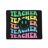 Inspirational Colorful Elementary School Retro Teacher Mousepad