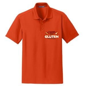 I Can't Eat Gluten It Makes My Tummy Hurt Apparel Dry Zone Grid Polo