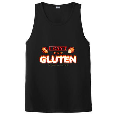 I Can't Eat Gluten It Makes My Tummy Hurt Apparel PosiCharge Competitor Tank