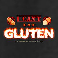 I Can't Eat Gluten It Makes My Tummy Hurt Apparel Golf Towel