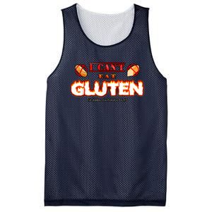 I Can't Eat Gluten It Makes My Tummy Hurt Apparel Mesh Reversible Basketball Jersey Tank