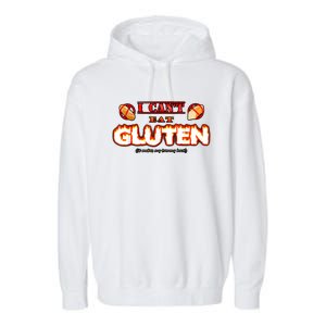 I Can't Eat Gluten It Makes My Tummy Hurt Apparel Garment-Dyed Fleece Hoodie