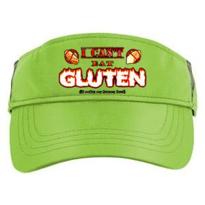 I CanT Eat Gluten It Makes My Tummy Adult Drive Performance Visor