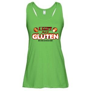 I CanT Eat Gluten It Makes My Tummy Ladies Essential Flowy Tank