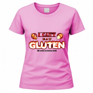 I CanT Eat Gluten It Makes My Tummy Women's T-Shirt