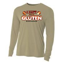 I CanT Eat Gluten It Makes My Tummy Cooling Performance Long Sleeve Crew