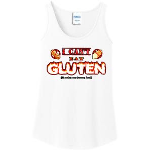 I CanT Eat Gluten It Makes My Tummy Ladies Essential Tank