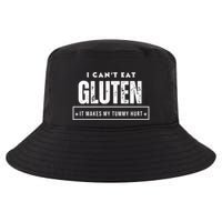 I Can't Eat Gluten It Makes My Tummy Hurt Gluten Intolerant Celiac Meme Cool Comfort Performance Bucket Hat