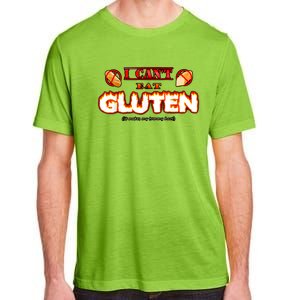 I Can't Eat Gluten It Makes My Tummy Hurt Apparel Adult ChromaSoft Performance T-Shirt