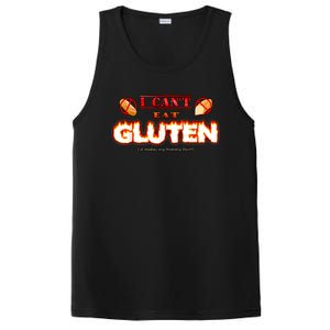 I Can't Eat Gluten It Makes My Tummy Hurt Apparel PosiCharge Competitor Tank