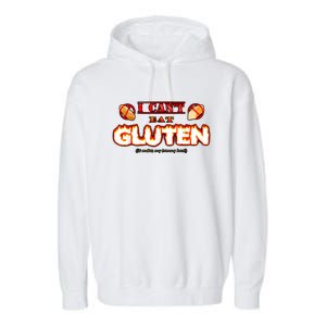 I Can't Eat Gluten It Makes My Tummy Hurt Apparel Garment-Dyed Fleece Hoodie