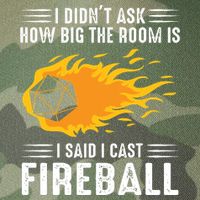 I Cast Fireball Funny Nerd Geek Wizard Magic Legacy Tie Dye Trucker Hat