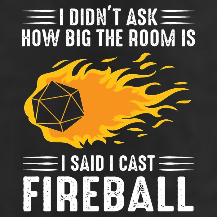 I Cast Fireball Funny Nerd Geek Wizard Magic Adult Drive Performance Visor