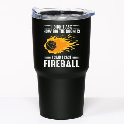 I Cast Fireball Funny Nerd Geek Wizard Magic Tumbler