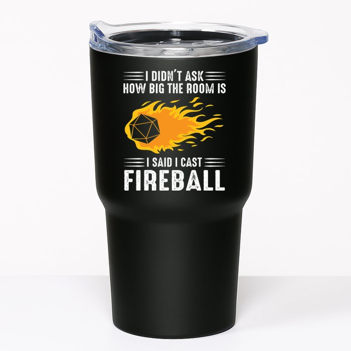 I Cast Fireball Funny Nerd Geek Wizard Magic Tumbler