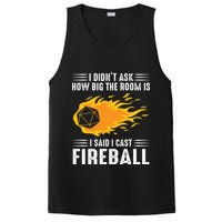 I Cast Fireball Funny Nerd Geek Wizard Magic PosiCharge Competitor Tank