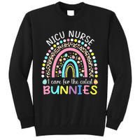 I Care For The Cutest Bunnies NICU Nurse Easter Day Tall Sweatshirt