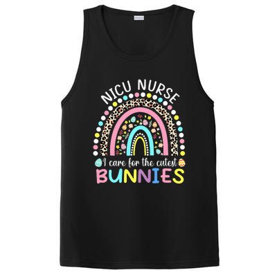 I Care For The Cutest Bunnies NICU Nurse Easter Day PosiCharge Competitor Tank