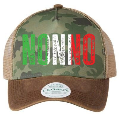 Italian Culture Family Italy Born Nonno Legacy Tie Dye Trucker Hat