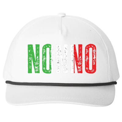 Italian Culture Family Italy Born Nonno Snapback Five-Panel Rope Hat