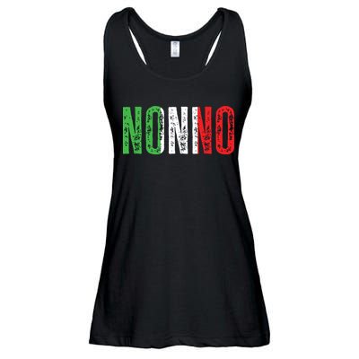 Italian Culture Family Italy Born Nonno Ladies Essential Flowy Tank
