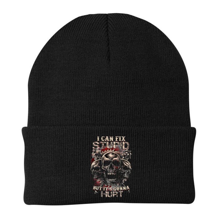 I Can Fix Stupid But Its Gonna Hurt Cool Skull Beanie