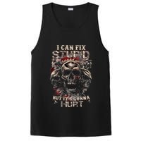 I Can Fix Stupid But Its Gonna Hurt Cool Skull PosiCharge Competitor Tank