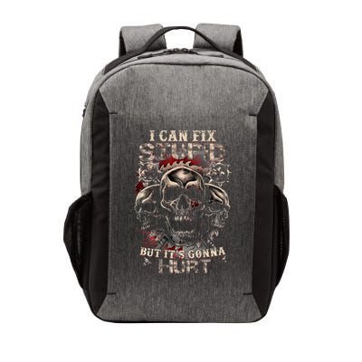 I Can Fix Stupid But Its Gonna Hurt Cool Skull Vector Backpack