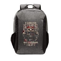 I Can Fix Stupid But Its Gonna Hurt Cool Skull Vector Backpack