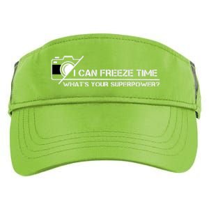 I Can Freeze Time What's Your Superpower Adult Drive Performance Visor