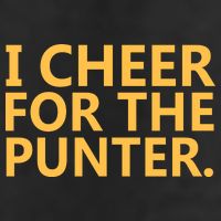 I Cheer For The Punter Iowa Cool Comfort Performance Bucket Hat