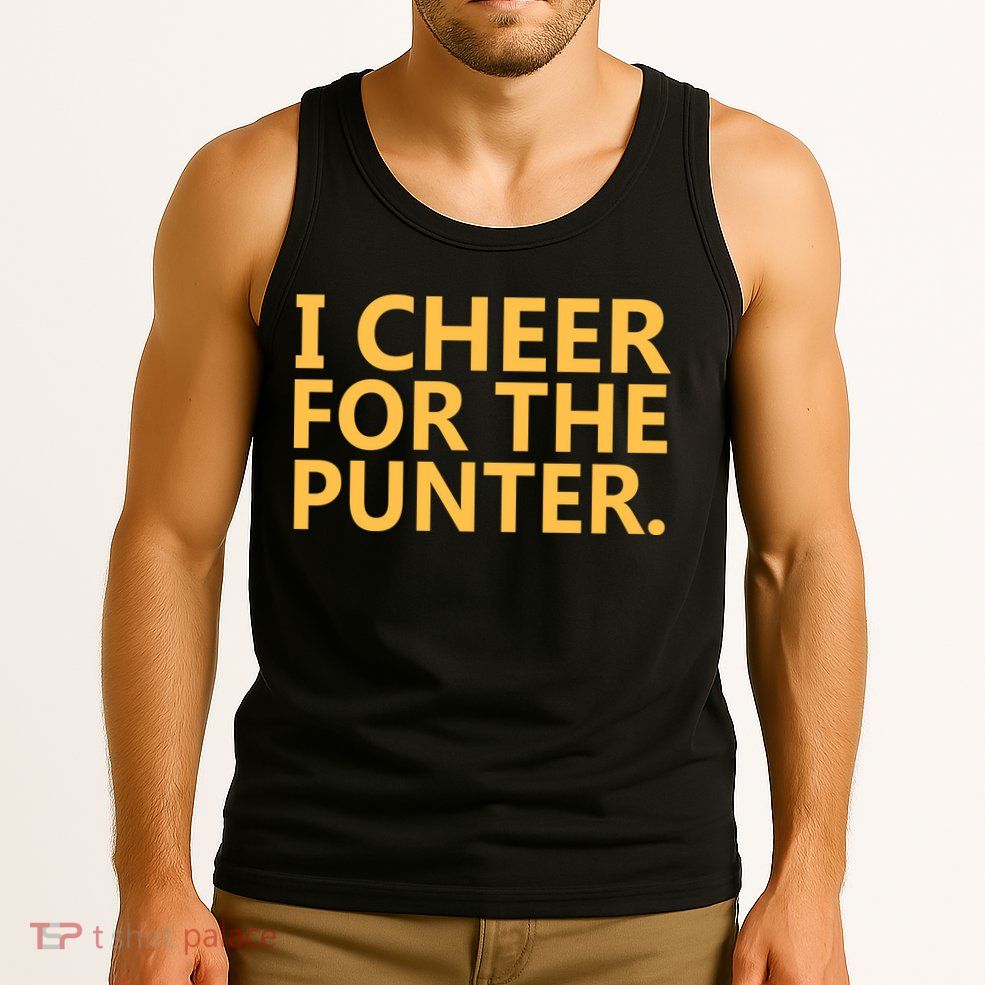 I Cheer For The Punter Iowa Tank Top