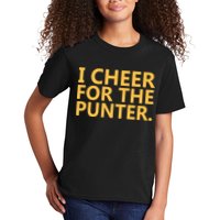 I Cheer For The Punter Iowa Kids T-Shirt