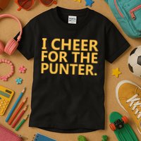 I Cheer For The Punter Iowa Kids T-Shirt