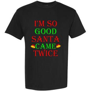 Inappropriate Christmas Funny Xmas Party Gift Garment-Dyed Heavyweight T-Shirt