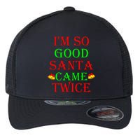 Inappropriate Christmas Funny Xmas Party Gift Flexfit Unipanel Trucker Cap