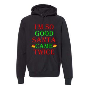 Inappropriate Christmas Funny Xmas Party Gift Premium Hoodie