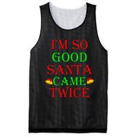 Inappropriate Christmas Funny Xmas Party Gift Mesh Reversible Basketball Jersey Tank