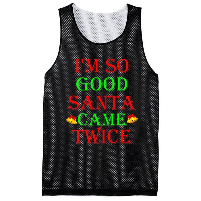 Inappropriate Christmas Funny Xmas Party Gift Mesh Reversible Basketball Jersey Tank